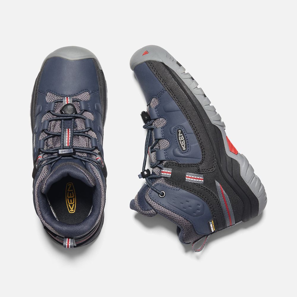 Keen Vandringskängor Barn Blå - Targhee Waterproof - 826405DEV